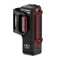 Luz posterior Lezyne Strip Drive hasta 150 lúmenes, luz roja, recargable micro USB