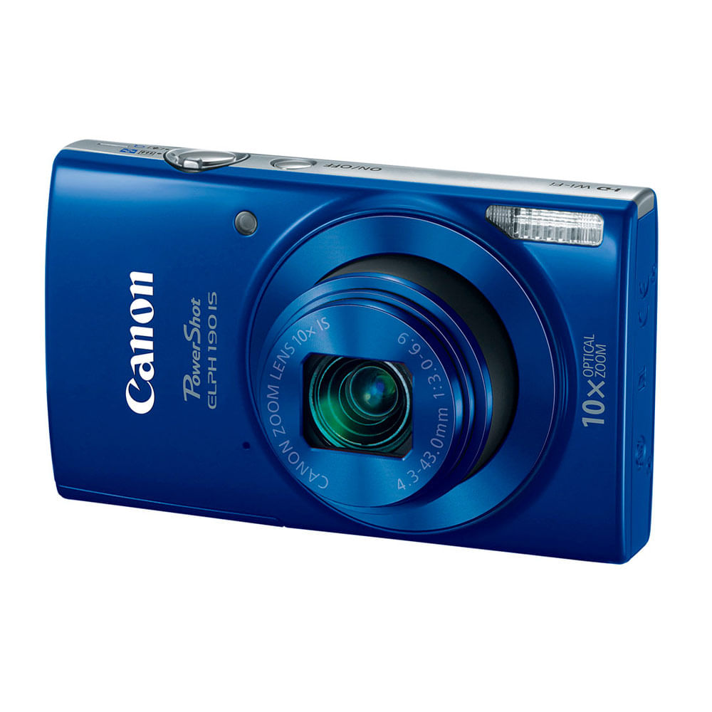 Imagen 2 del producto Cámara Canon PowerShot ELPH 190 IS HD 20MP azul
