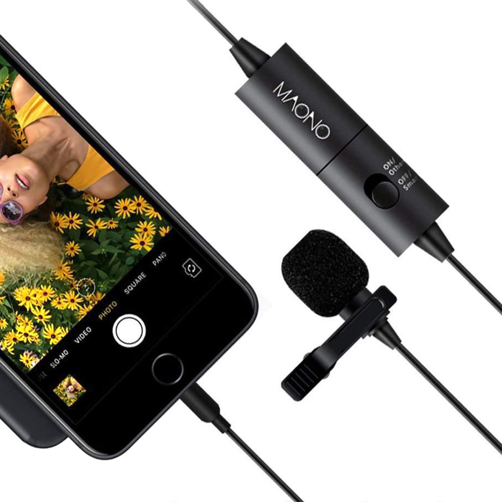 Imagen 2 del producto Micrófono de solapa Maono AU-100 3.5 mm, 6 m