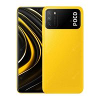 Celular Xiaomi Poco M3 64GB, 4GB RAM, cámara trasera 48MP y frontal 8MP, 6.53"", amarillo
