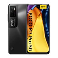 Celular Xiaomi Poco M3 PRO 5G 128GB, 6GB RAM, cámara trasera 48MP y frontal 8MP, 6.5"", negro