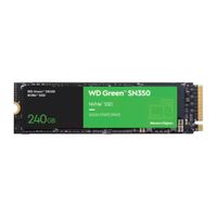 Unidad de estado sólido SSD Western Digital Green SN350 240GB de capacidad, M.2, NVMe, PCIe 3.080