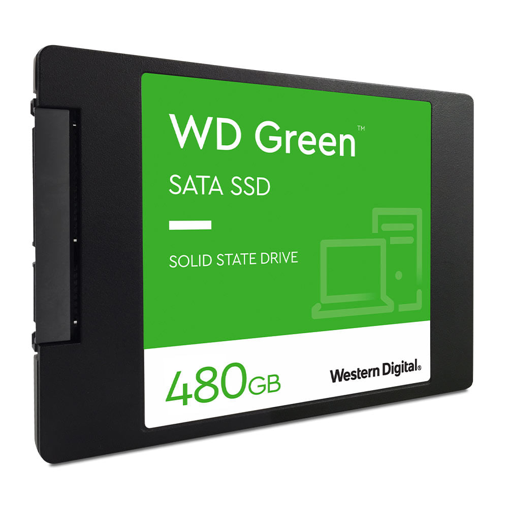 Imagen 2 del producto Unidad de estado sólido SSD Western Digital Green 480GB 2.5"", SATA3
