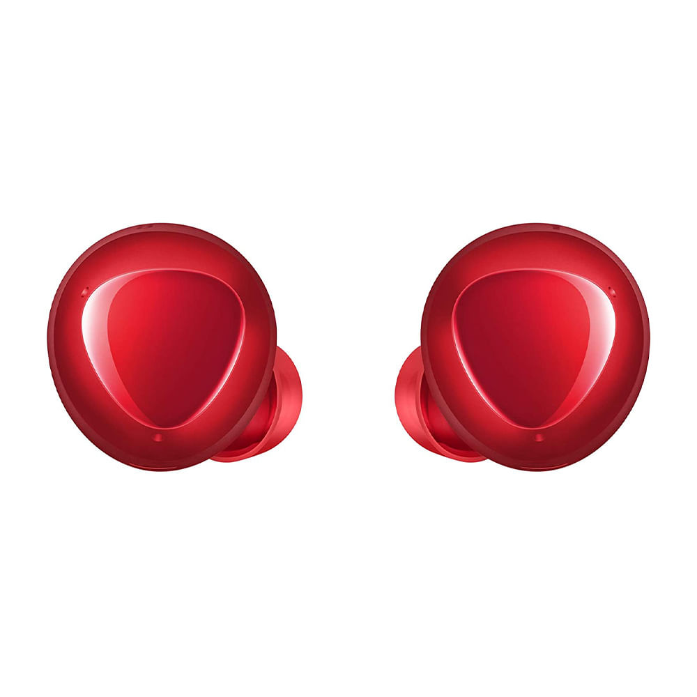Imagen 2 del producto Audífonos bluetooth True Wireless Samsung Galaxy Buds+ tres micrófonos integrados, duración máx. 11 horas, carga inalámbrica Qi, rojo