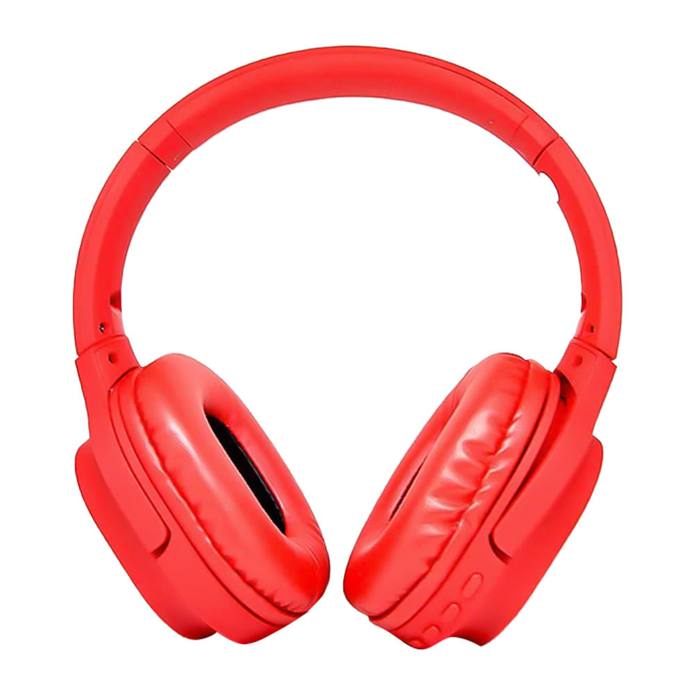 Imagen 2 del producto Audífonos bluetooth on ear Izuum micrófono incorporado, máx. 6 horas, control de música y llamadas, rojo