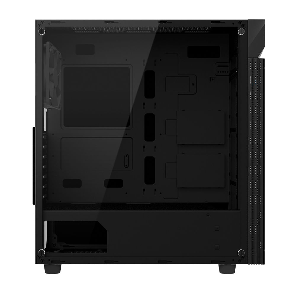Imagen 2 del producto Gabinete Gigabyte ATX C200G RGB, máx. 6 ventiladores, Mid Tower, cristal templado lateral