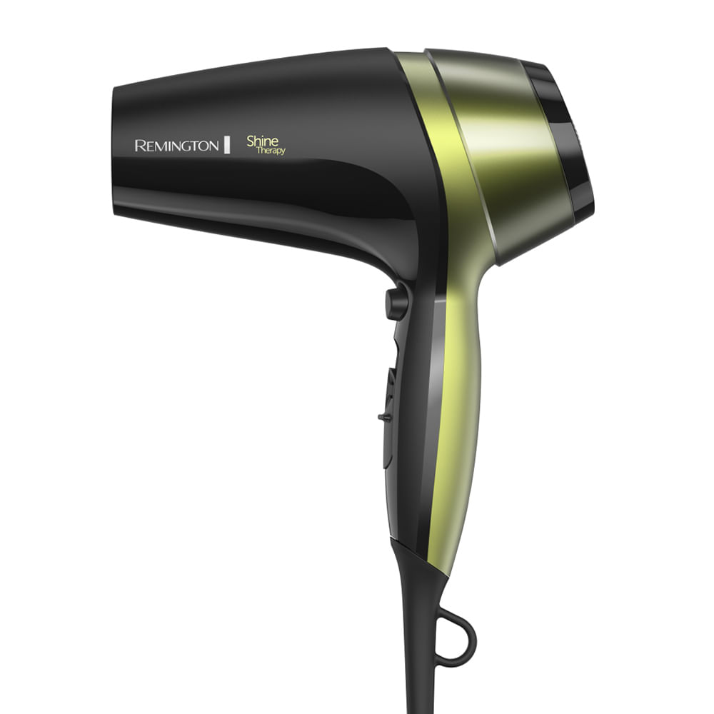 Imagen 2 del producto Secador de cabello Remington Shine Therapy D13A 2100W, 2 niveles de velocidad, 3 temperaturas, negro