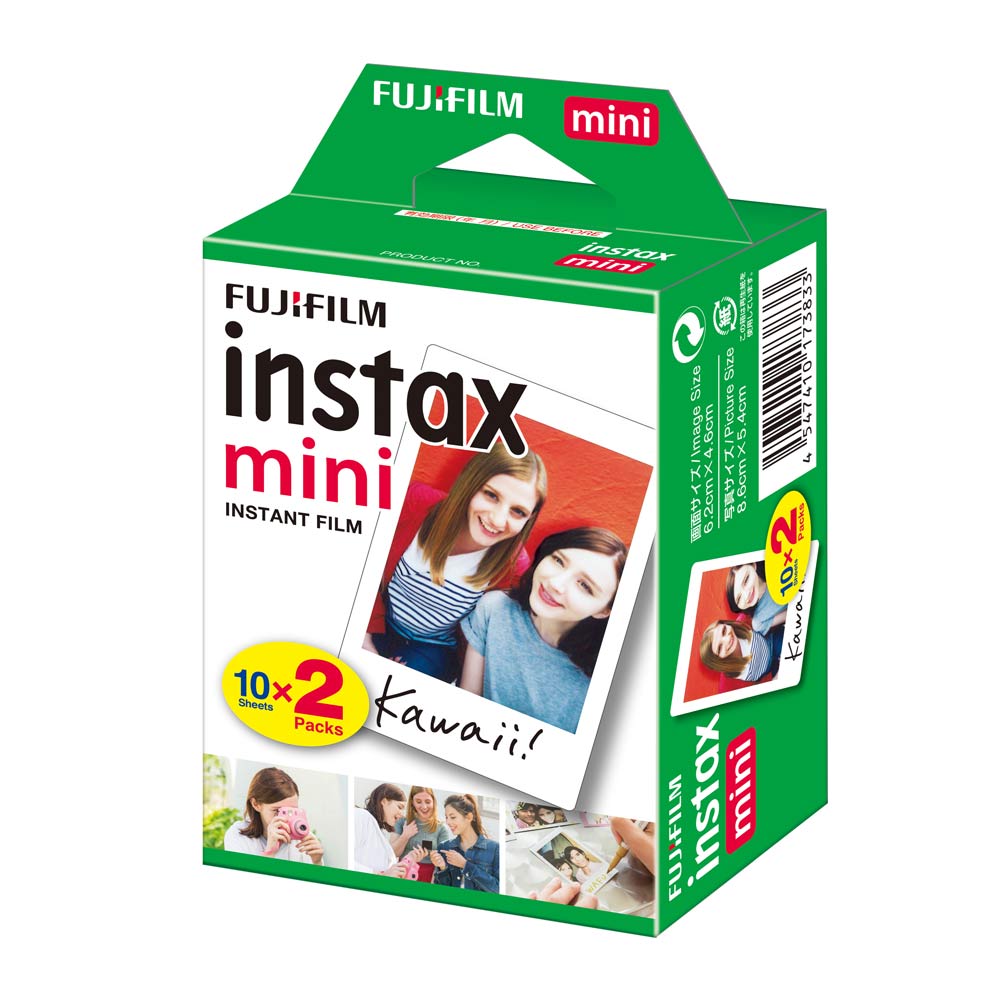 Imagen 2 del producto Pack de 20 películas Fujifilm para cámaras Instax mini
