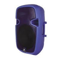 Parlante bluetooth Izuum con ruedas, 80w, azul
