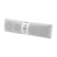 Parlante bluetooth Coolbox manos libres, batería recargable, blanco