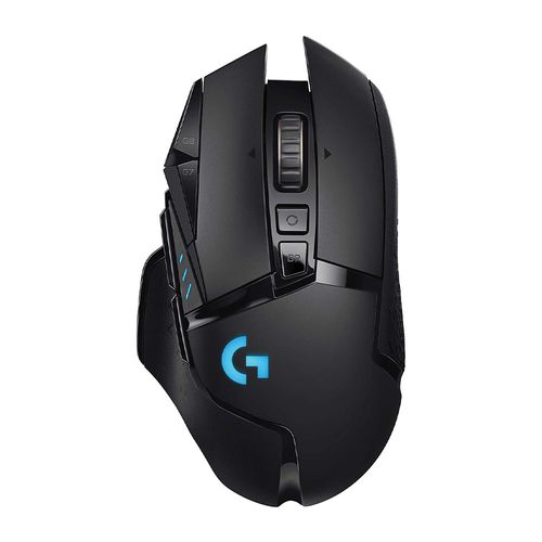 Mouse gamer inalámbrico Logitech G502 Lightspeed, bluetooth, 16000 dpi, 11 botones, recargable, luces RGB