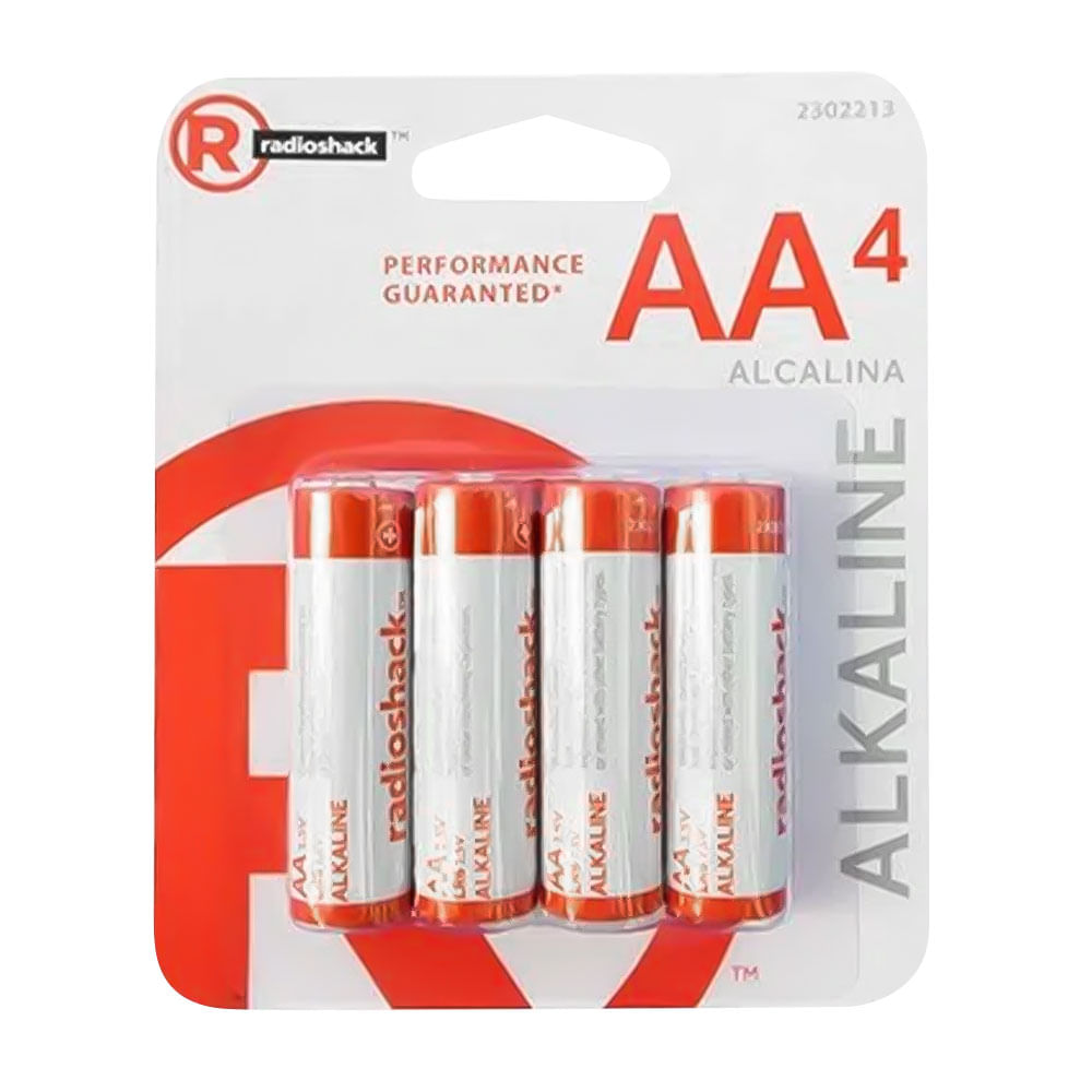 Imagen 1 del producto Pilas alcalinas Radioshack AA x4