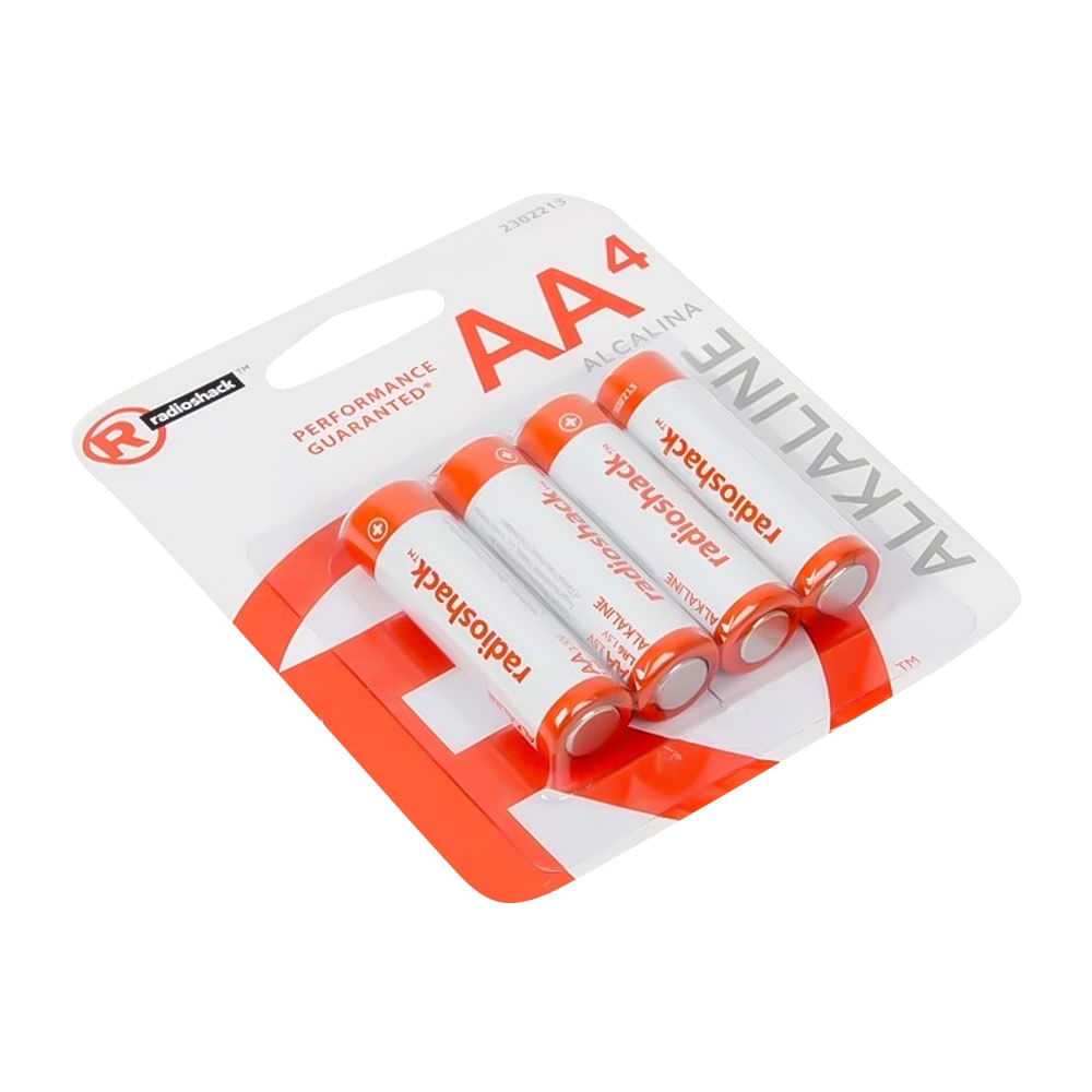 Imagen 2 del producto Pilas alcalinas Radioshack AA x4