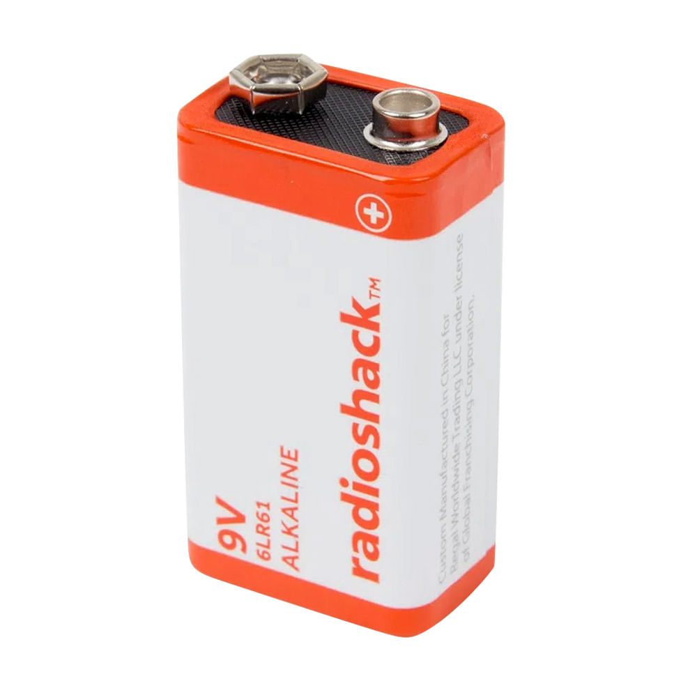 Imagen 2 del producto Pila alcalina Radioshack 9V multiuso