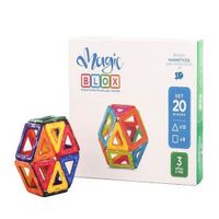 Bloques magnéticos Magic Blox 3+ multicolor