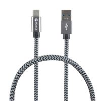Cable tipo c a usb Coolbox GMobile 15w 1 m gris