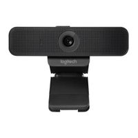 Cámara web Logitech empresarial C925e FHD 1080p, conexión USB, micrófono integrado, tapa de privacidad, cable 1.83 m, negro