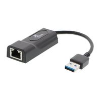 Adaptador de red Xtech usb 3.0 a RJ45, negro