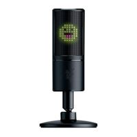 Micrófono Razer Seiren usb, hipercardioide, 100 Hz-20k Hz, pantalla LED de emoticons 8 bits