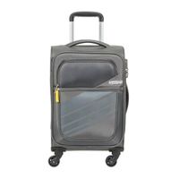 Maleta Carry-on American Tourister Stirling Ligth Spinner 55/35, 4 ruedas, gris