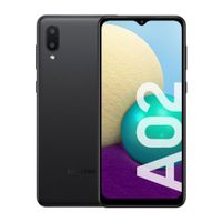 Celular Samsung Galaxy A02 32GB 2GB RAM, cámara trasera 13MP y frontal 5MP, 6.5"", Quad Core, negro