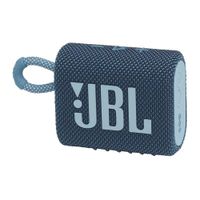 Parlante bluetooth JBL Go 3 potencia 4.2W, resistente al agua IP67, hasta 5 horas de reproducción, puerto de carga USB Tipo-C, azul