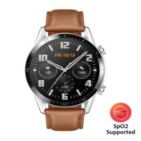 Smartwatch Huawei GT2 Latona 1.39"", resistente al agua, gps, cuero
