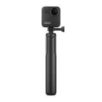 Vara extensión con trípode GoPro compatible con Hero 10, Hero 9, Hero 8, Hero 7, máx 56 cm, cabezal giratorio 360°, negro