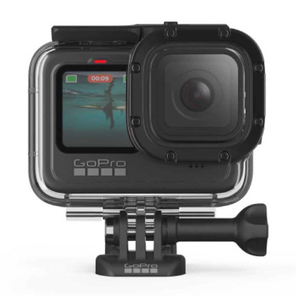 Imagen 1 del producto Carcasa protectora GoPro Addiv-001 para cámaras de acción Hero 9, Hero 10, Hero 11 y Hero 12, puerta trasera, sumergible hasta 60m
