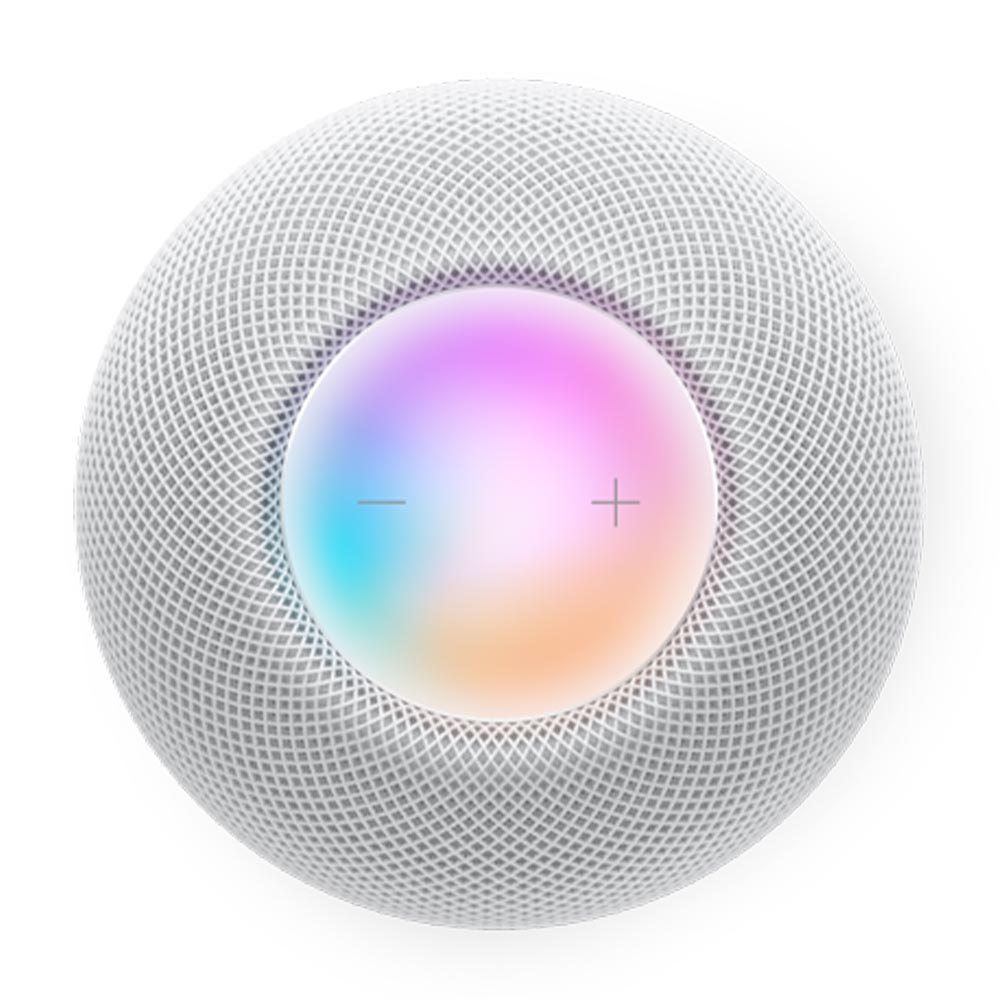 Imagen 2 del producto Altavoz inteligente Apple HomePod mini control por voz, blanco