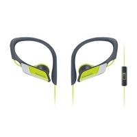 Audífonos in ear con micrófono Panasonic RP-HS35MPP IPX2, conector 3.5 mm, control de música y llamadas, amarillo