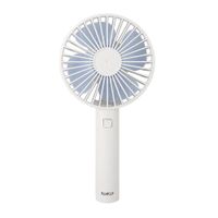 Mini ventilador portátil Westminster recargable, 3 velocidades