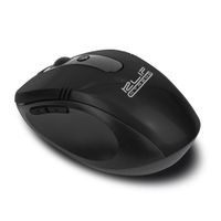 Mouse inalámbrico Klip Xtreme, bluetooth, 800/1200/1600 dpi, 6 botones, usa pilas, negro