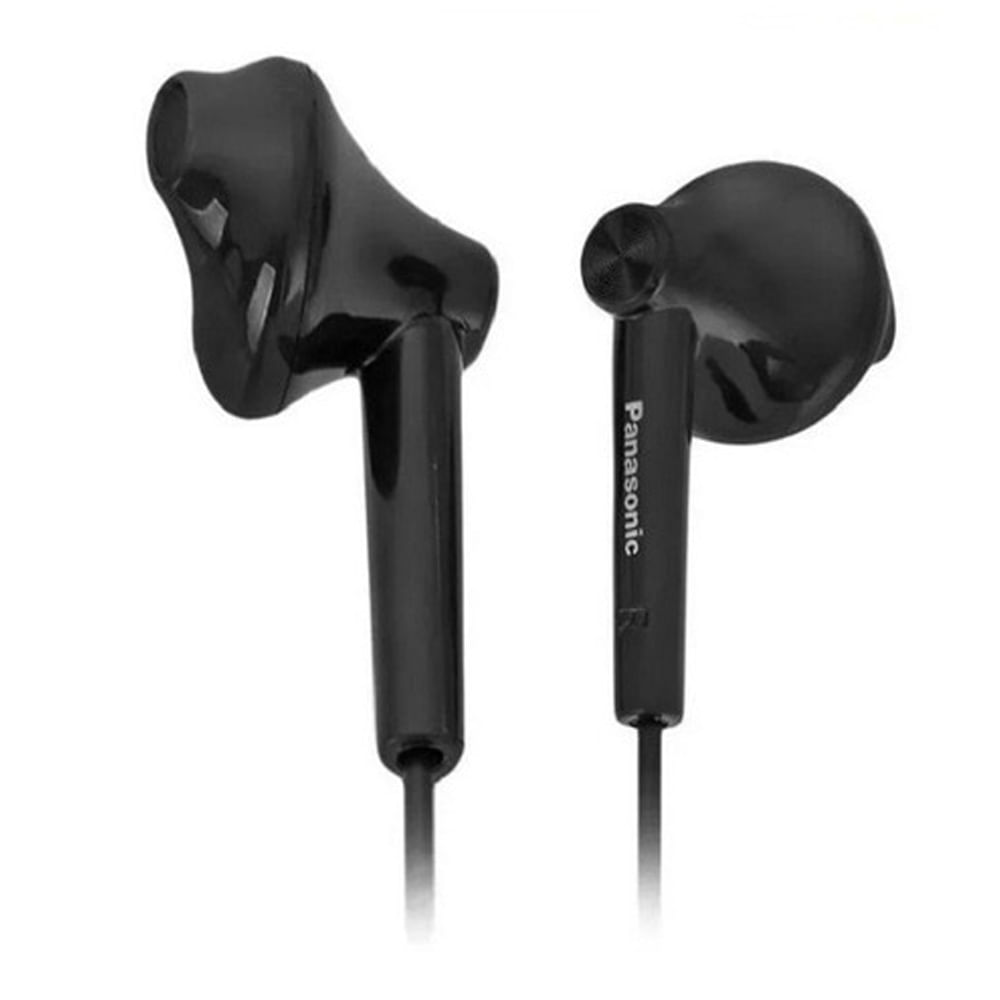 Imagen 2 del producto Audífonos in ear con micrófono Panasonic RP-TCM55E conector 3.5 mm, control de música y llamadas, negro