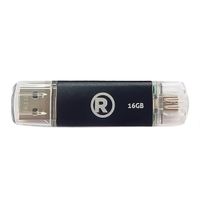 Memoria USB OTG Radioshack 16GB de capacidad, interfaz 2.0