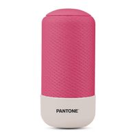 Parlante bluetooth Pantone 3W, máx. 8 horas, micrófono incorporado, rosado