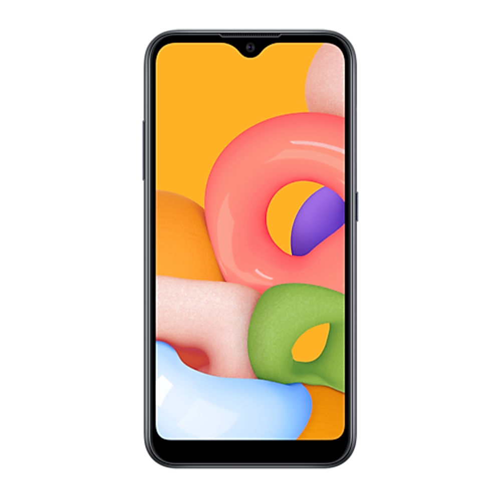 Imagen 2 del producto Celular Samsung Galaxy A01 16GB, 2GB RAM, cámara trasera 13MP y frontal 5MP,  5.7"", Octa-Core, negro