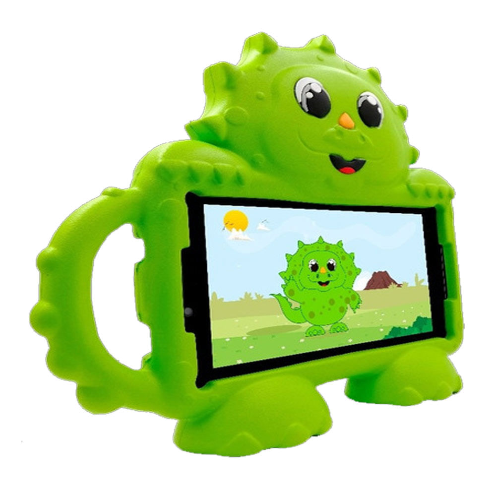 Imagen 2 del producto Tablet Advance Kids Dino 7"", 16GB, 1GB RAM, cámara principal 2MP, frontal 0.3MP, MTK8321, 2800 mAh, verde