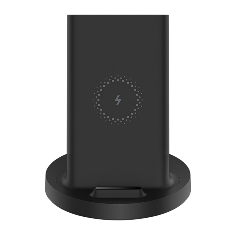 Imagen 2 del producto Cargador inalámbrico vertical Xiaomi Mi Wireless, 20W, interfaz tipo C, para android y apple, negro