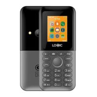 Celular Logic B8 32MB, 32MB ram, cámara principal 1.3MP + flash, radio FM, 1.77"", plata y negro