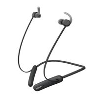 Audífonos bluetooth in ear Sony WI-SP510 IPX5, extra bass, micrófono incorporado, máx. 15 horas, control de música y llamadas, negro