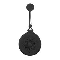 Parlante bluetooth Izuum Color Blast con chupón, máx. 2.5 horas, negro