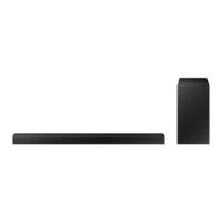 Barra de sonido Samsung A450 con subwoofer inalámbrico, 2.1 canales, 300W