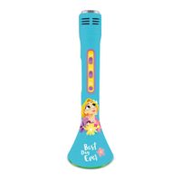 Parlante bluetooth karaoke Rapunzel con luces