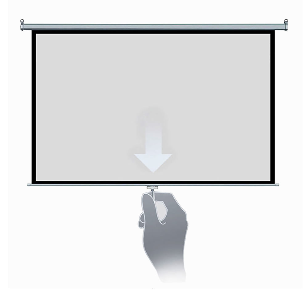 Pantalla ecran Westminster para pared manual 84"