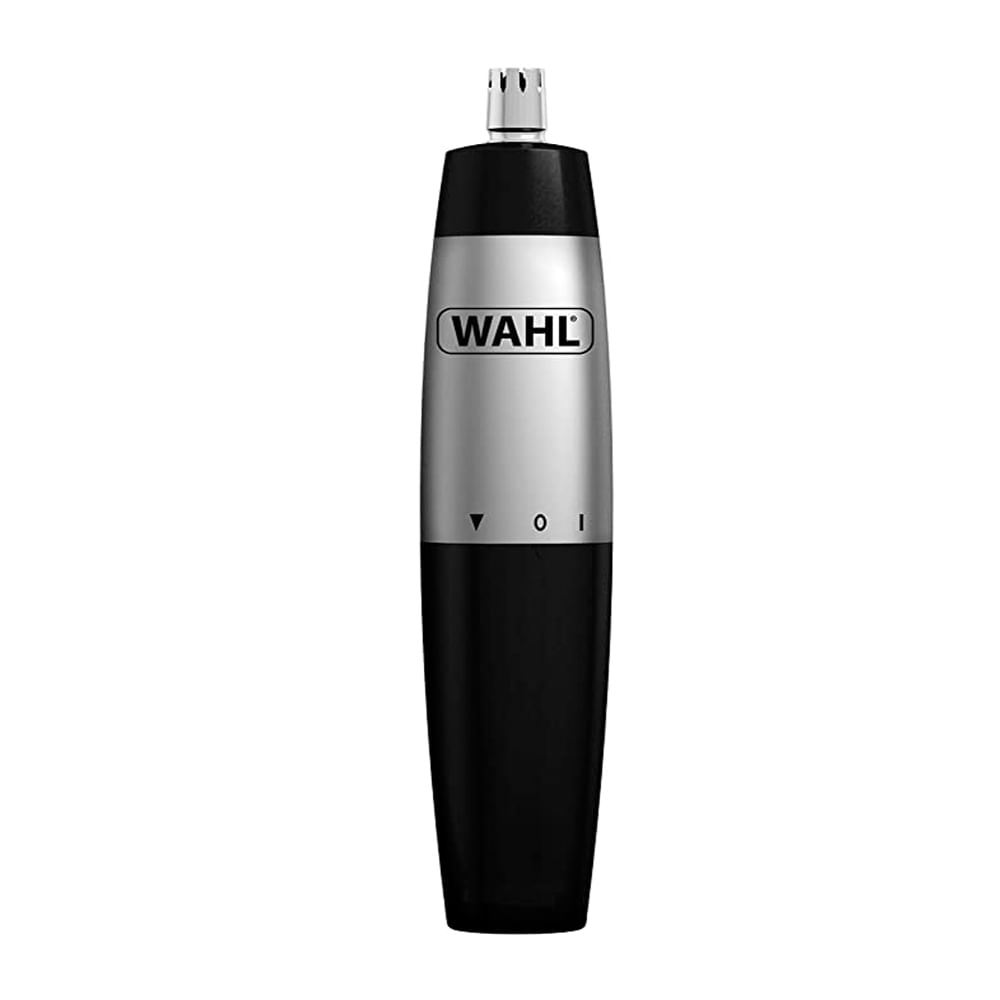 Imagen 1 del producto Recortadora de vello nasal Wahl 05642 inalámbrico, negro y plateado