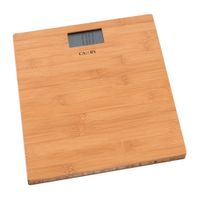 Balanza electrónica Camry acabado de bamboo máx. 180 kg