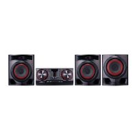 Minicomponente LG XBoom CJ45, 720w, karaoke, radio am/fm
