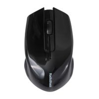 Mouse inalámbrico Radioshack 3 botones, negro