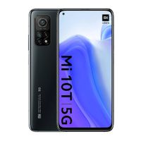 Celular Xiaomi Mi 10T 128GB, 6GB RAM, cámara trasera 64MP y frontal 20MP, 6.67"", negro
